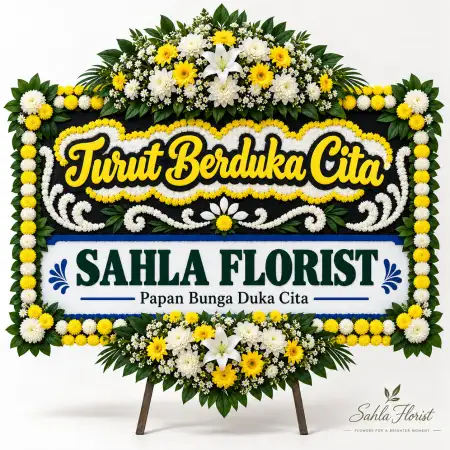 Papan Bunga Duka Tembalang